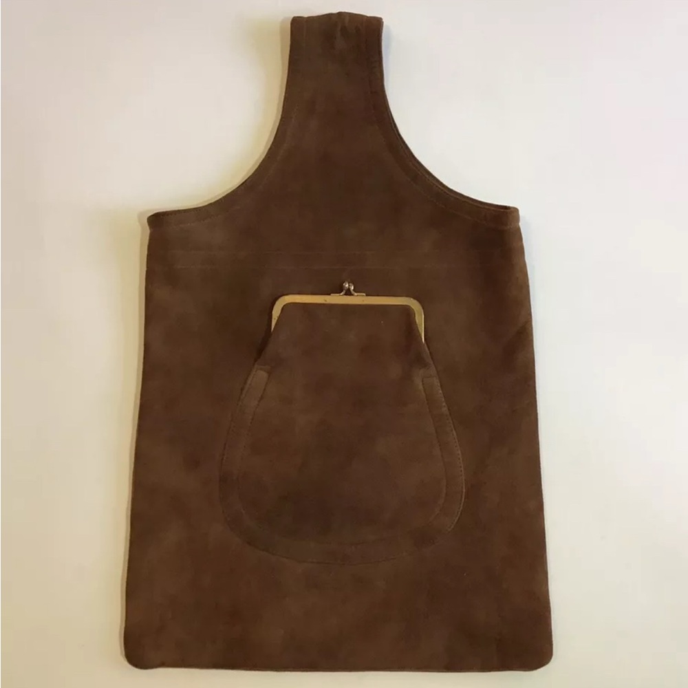 Vintage COACH Bonnie Cashin Suede Sling Cashin Carry Muffet Kisslock Bag